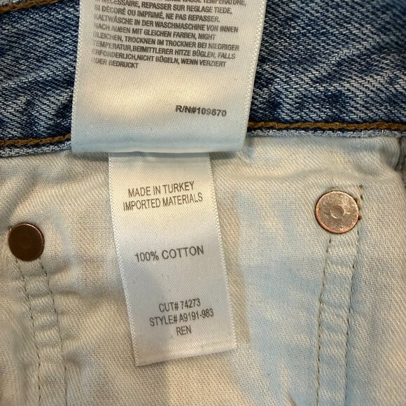 Ren High Rise, Wide Leg Jeans | AGOLDE | Sz 29 - Picture 5 of 7